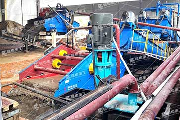 隆中重工尾礦脫水生產線，尾礦脫水振